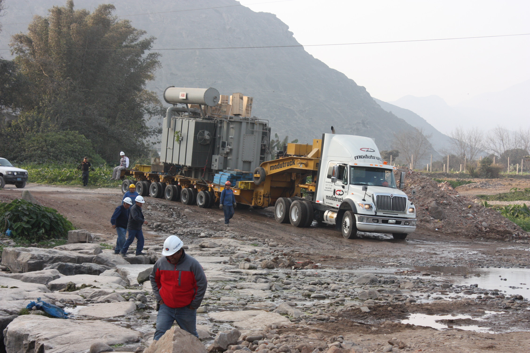 Transformador 60tons. armado