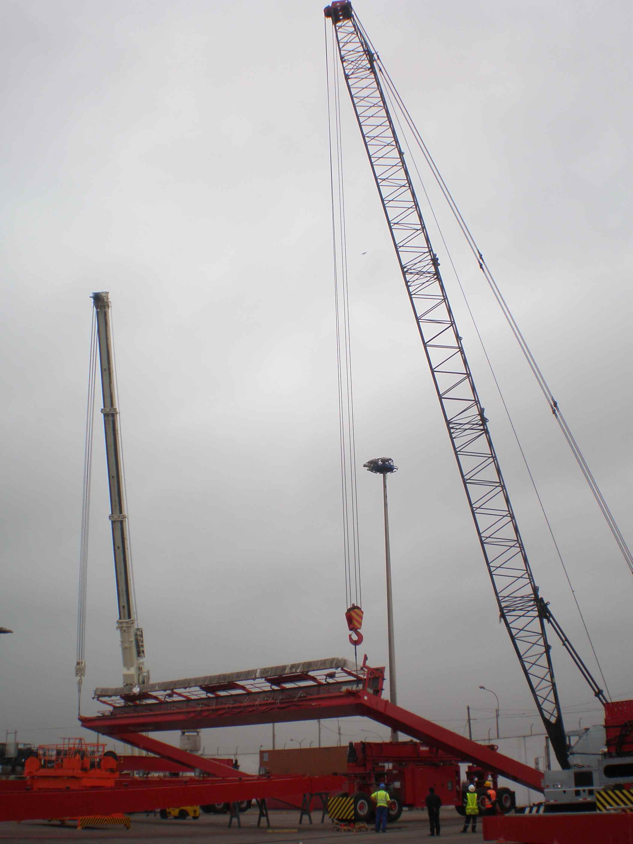 Armado de portico Triton