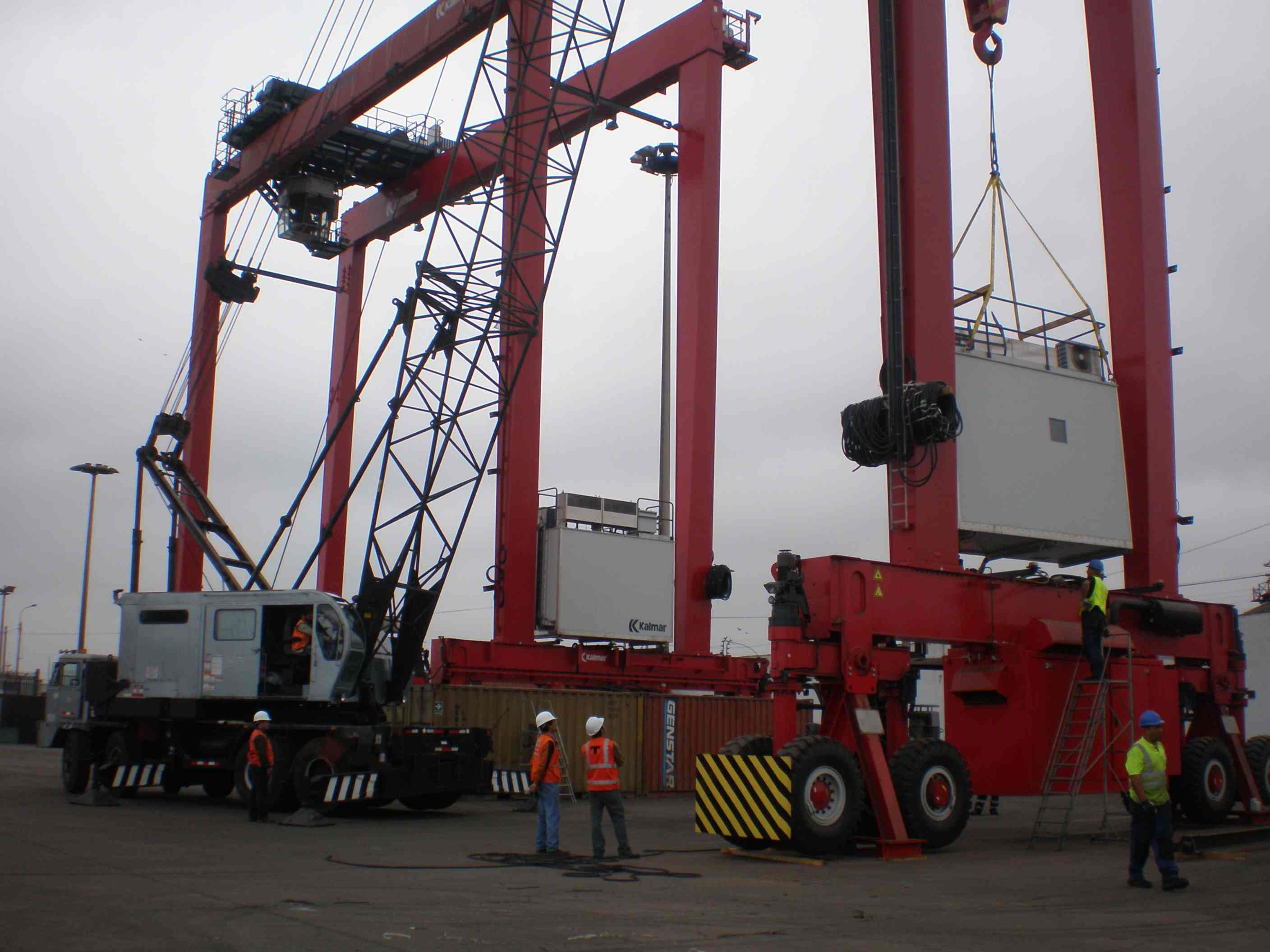 Armado de portico Triton