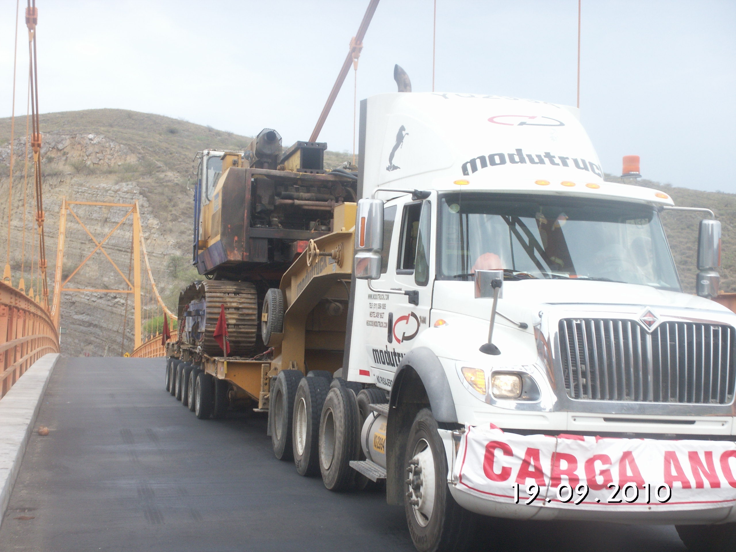 Pilotera 60 tons. Tumbes - Moyobamba